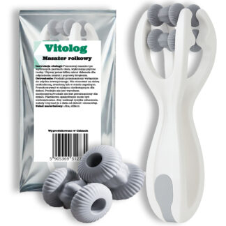 Masażer Roller Wałek do Masażu Twarzy Palców Stóp Dłoni Szyi Pod Oczy Ciała