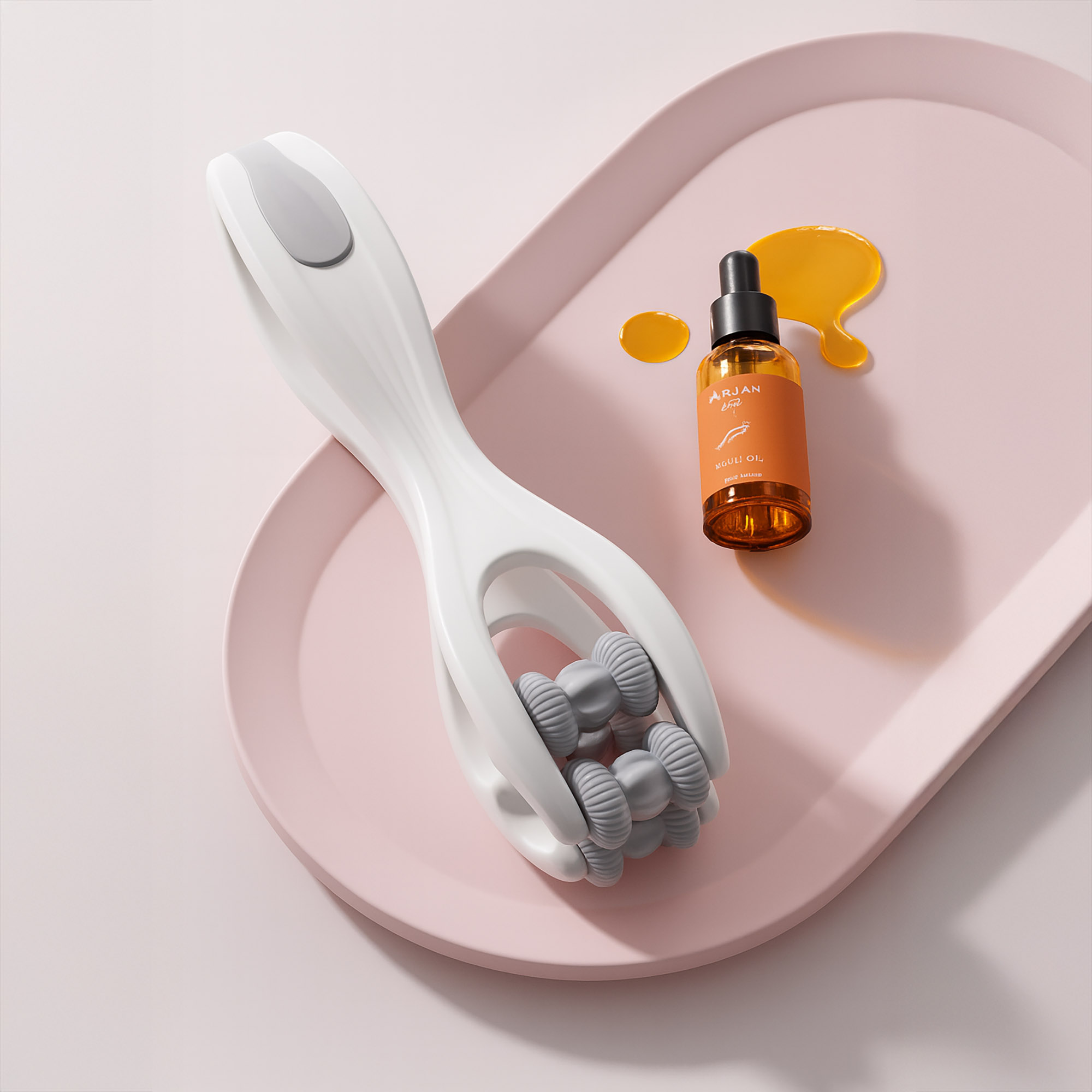 Masażer Roller Wałek do Masażu Twarzy Palców Stóp Dłoni Szyi Pod Oczy Ciała 8 Masażer Roller Wałek do Masażu Twarzy Palców Stóp Dłoni Szyi Pod Oczy Ciała - obrazek 8