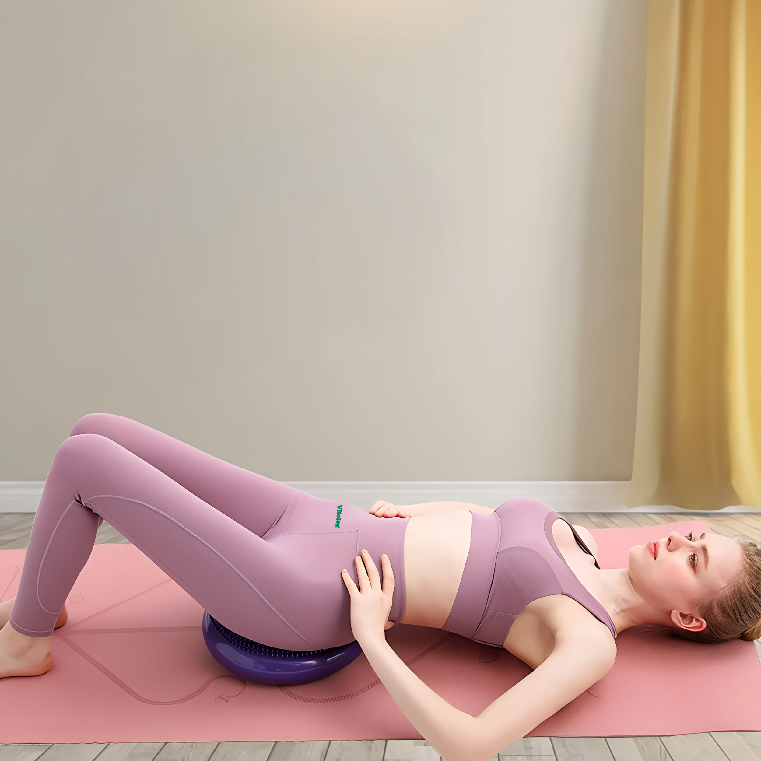 Poduszka Sensoryczna Dysk Sensoryczny do Ćwiczeń Jeżyk do Siedzenia Pompka 2 Poduszka Sensoryczna Dysk Sensoryczny do Ćwiczeń Jeżyk do Siedzenia Pompka - obrazek 2