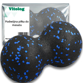 Duoball Podwójna Piłka EPP Piłeczka do Masażu Rolowania Masażer Ciała Karku