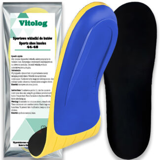 Wkładki do Butów Ortopedyczne Supinujące na Płaskostopie Amortyzujące