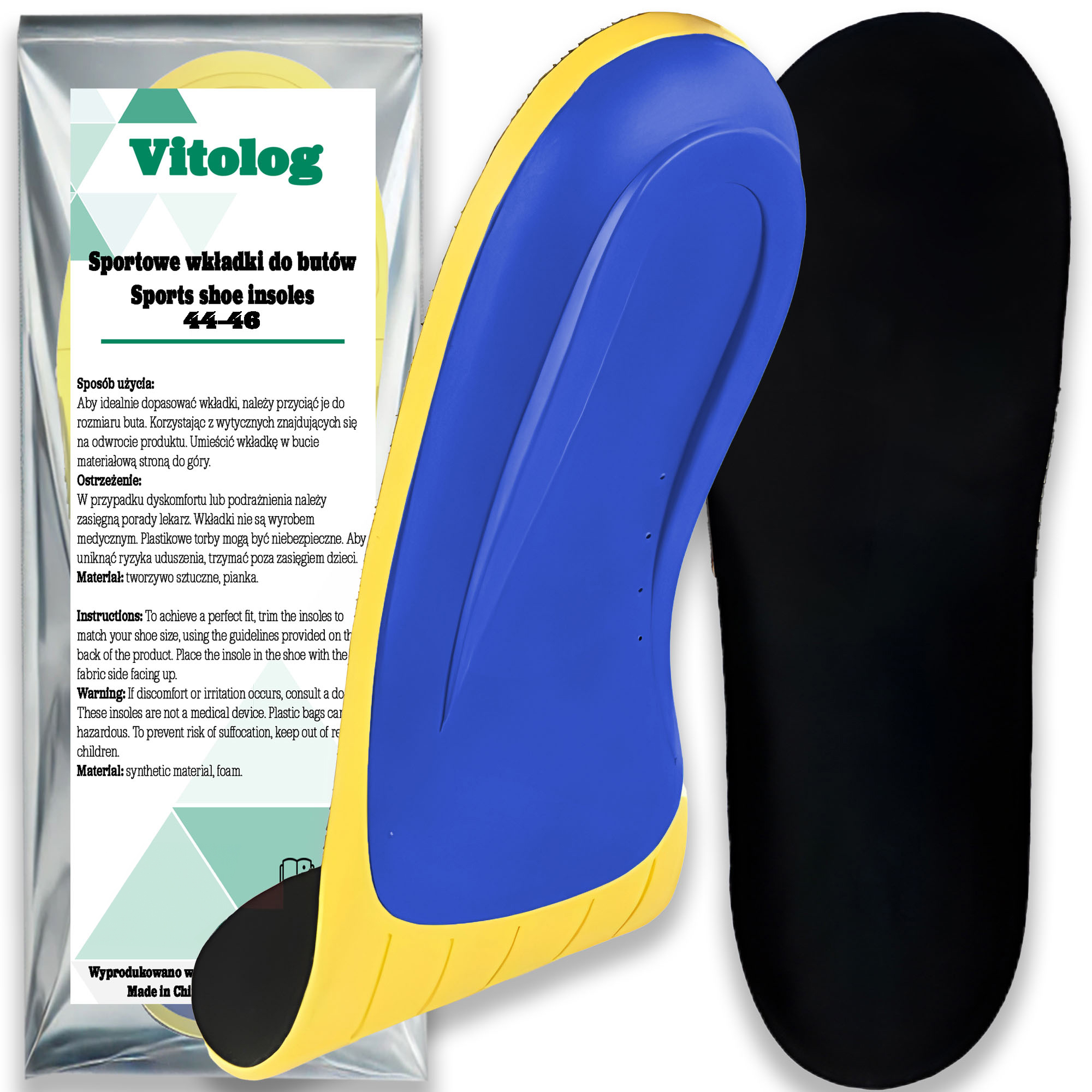 Wkładki do Butów Ortopedyczne Supinujące na Płaskostopie Amortyzujące 1 Wkładki do Butów Ortopedyczne Supinujące na Płaskostopie Amortyzujące