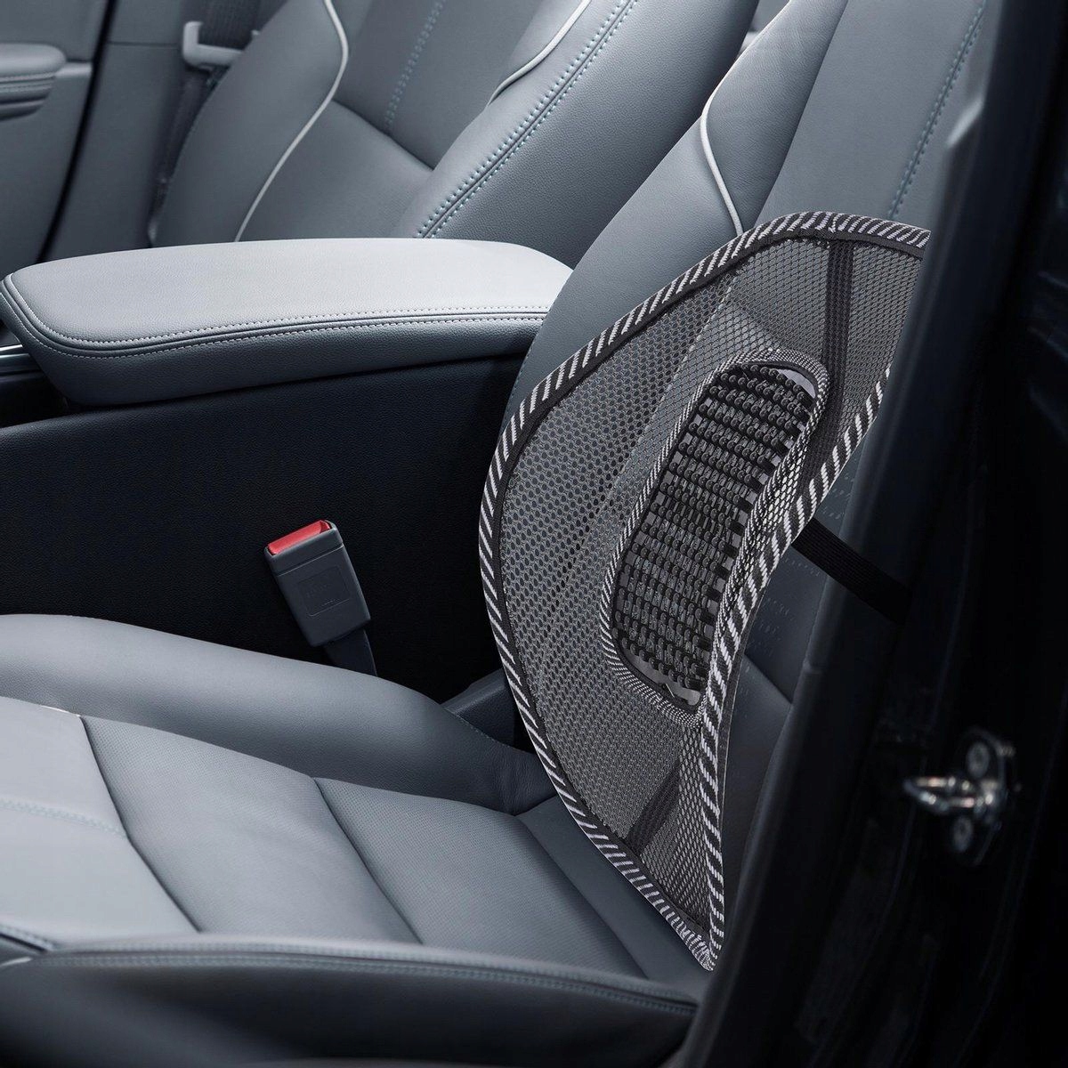 Podpórka Lędźwiowa Pod Plecy Na Fotel Biurowy Samochodu Podkładka Krzesło 4 Podpórka Lędźwiowa Pod Plecy Na Fotel Biurowy Samochodu Podkładka Krzesło - obrazek 4