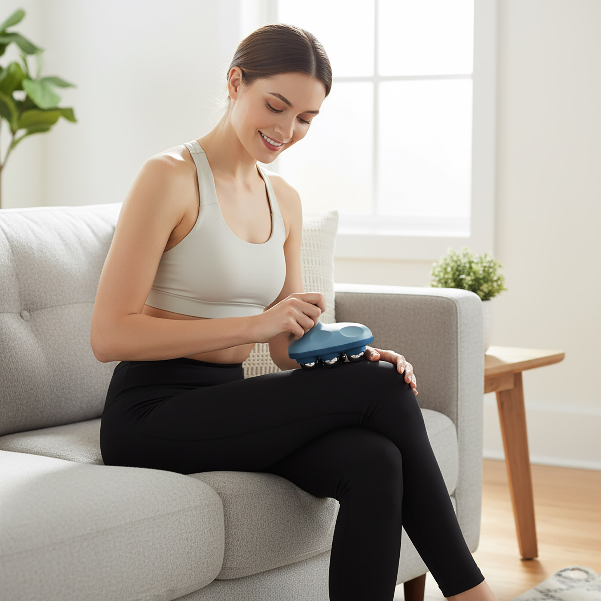 Masażer Antycellulitowy do Masażu Ciała Nóg Ud Pośladków Brzucha Karku 2 Masażer Antycellulitowy do Masażu Ciała Nóg Ud Pośladków Brzucha Karku - obrazek 2