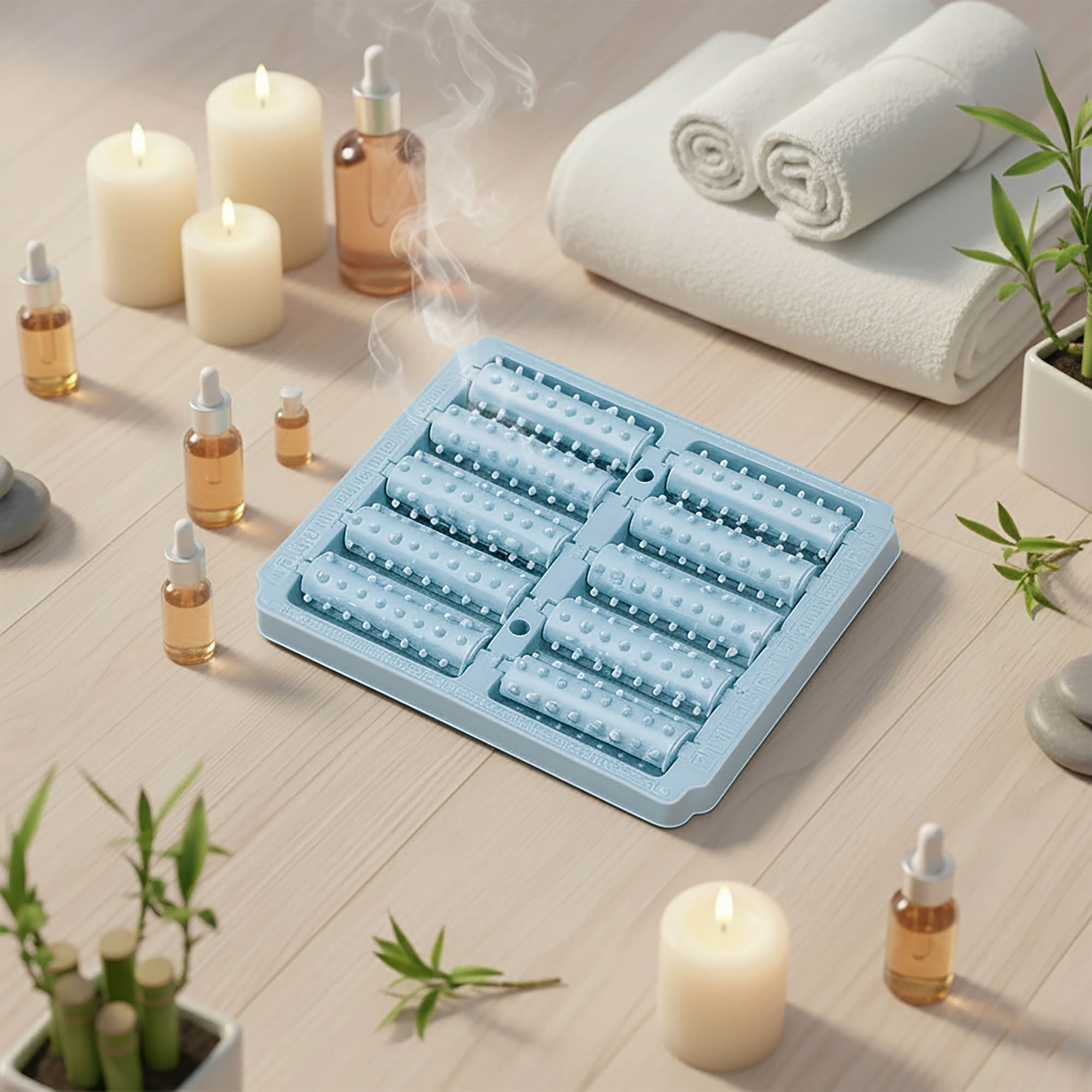 Masażer do Stóp Masażu Akupresury Nóg Roller Poprawiający Krążenie Ręczny 4 Masażer do Stóp Masażu Akupresury Nóg Roller Poprawiający Krążenie Ręczny - obrazek 4