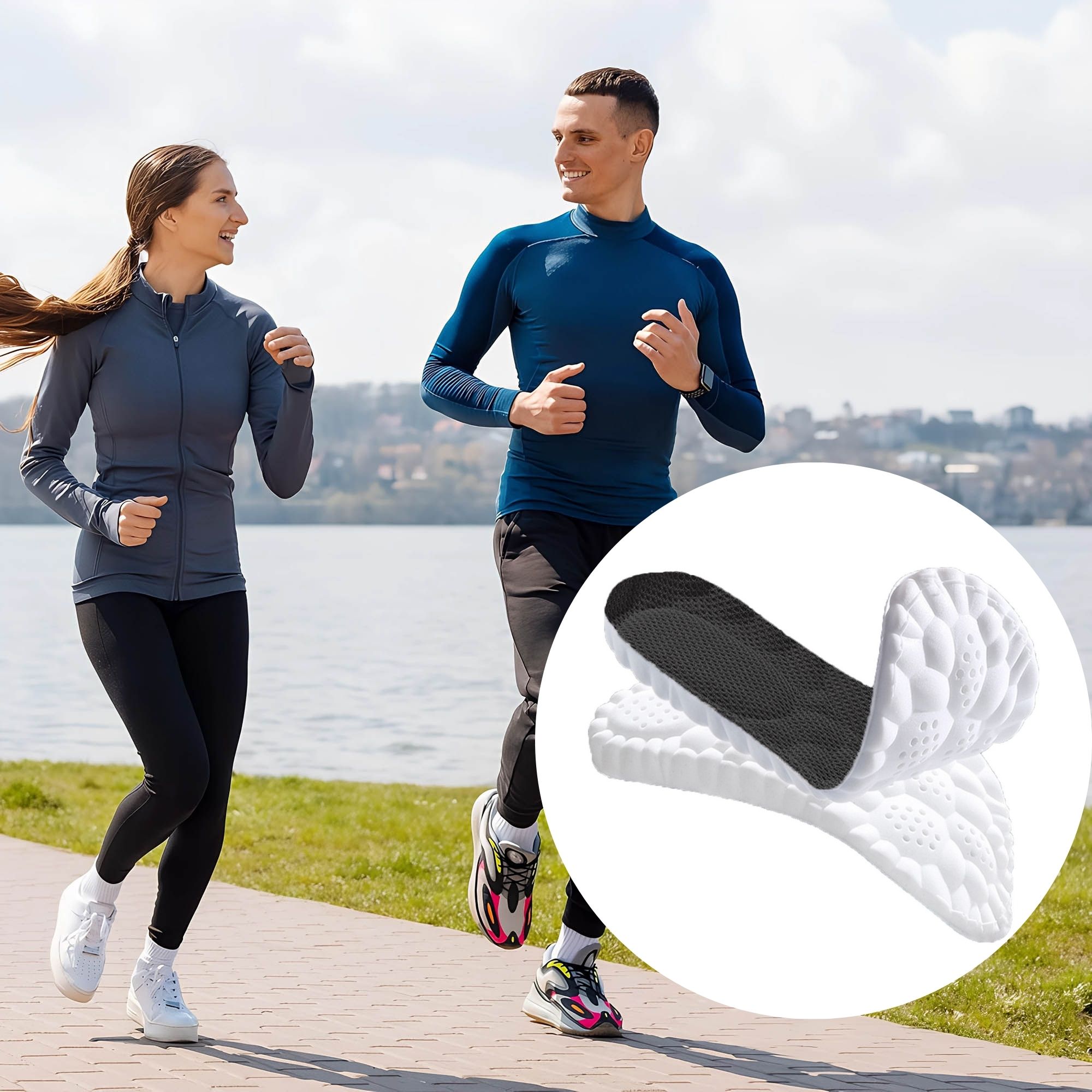 Miękkie Piankowe Wkładki do Butów Amortyzujące na Ostrogi Piętowe Ból Stóp 7 Miękkie Piankowe Wkładki do Butów Amortyzujące na Ostrogi Piętowe Ból Stóp - obrazek 7