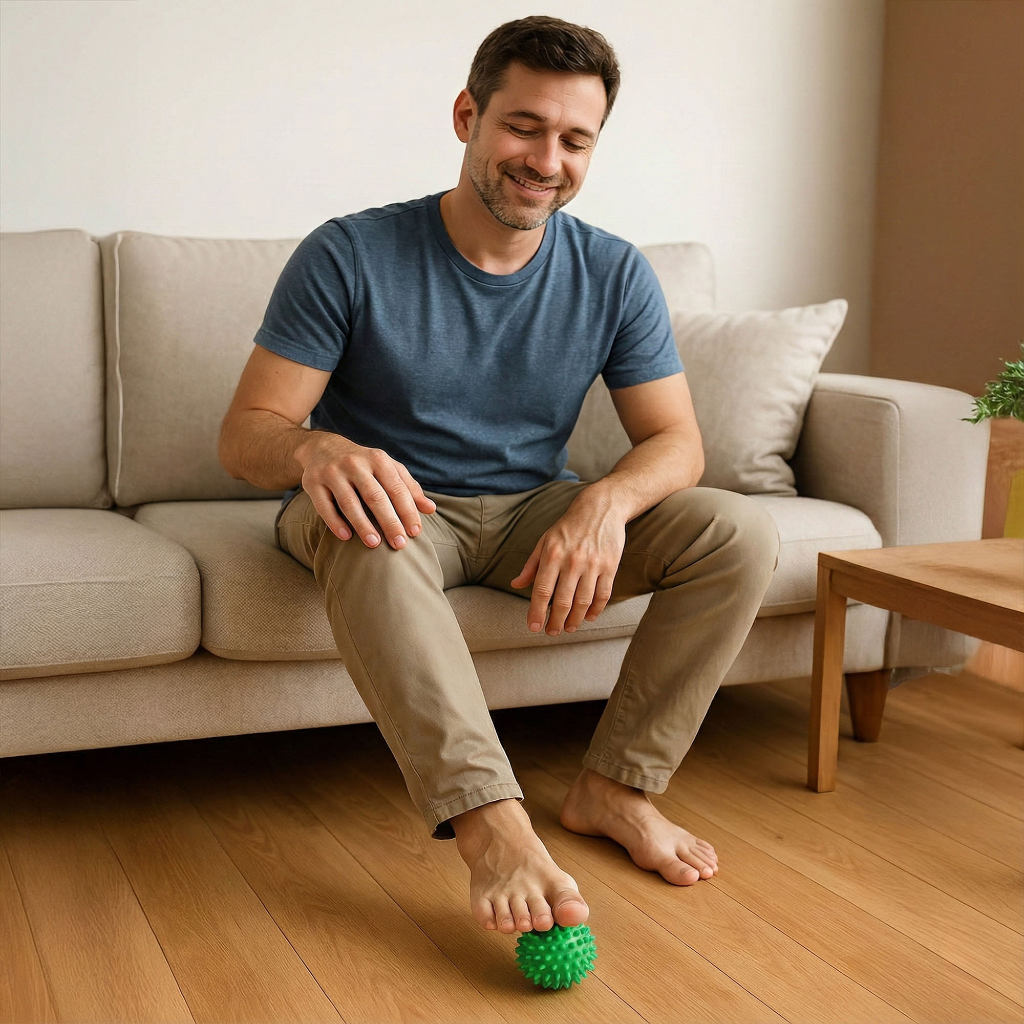 Piłka Do Masażu Ciała Mięśni Piłeczka Rolowania z Kolcami Rehabilitacyjna 3szt 3 Piłka Do Masażu Ciała Mięśni Piłeczka Rolowania z Kolcami Rehabilitacyjna 3szt - obrazek 3