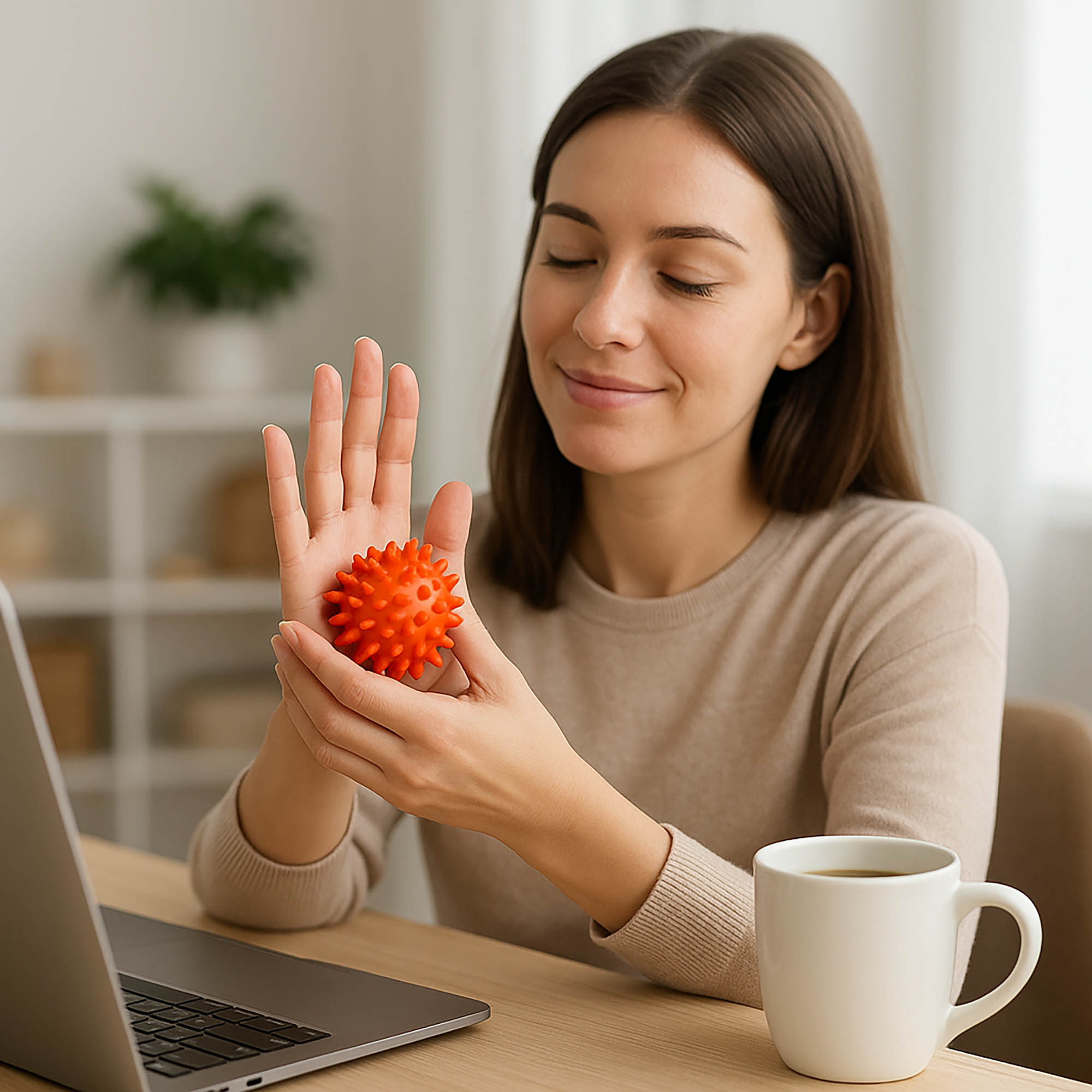 Piłka Do Masażu Ciała Mięśni Piłeczka Rolowania z Kolcami Rehabilitacyjna 3szt 2 Piłka Do Masażu Ciała Mięśni Piłeczka Rolowania z Kolcami Rehabilitacyjna 3szt - obrazek 2