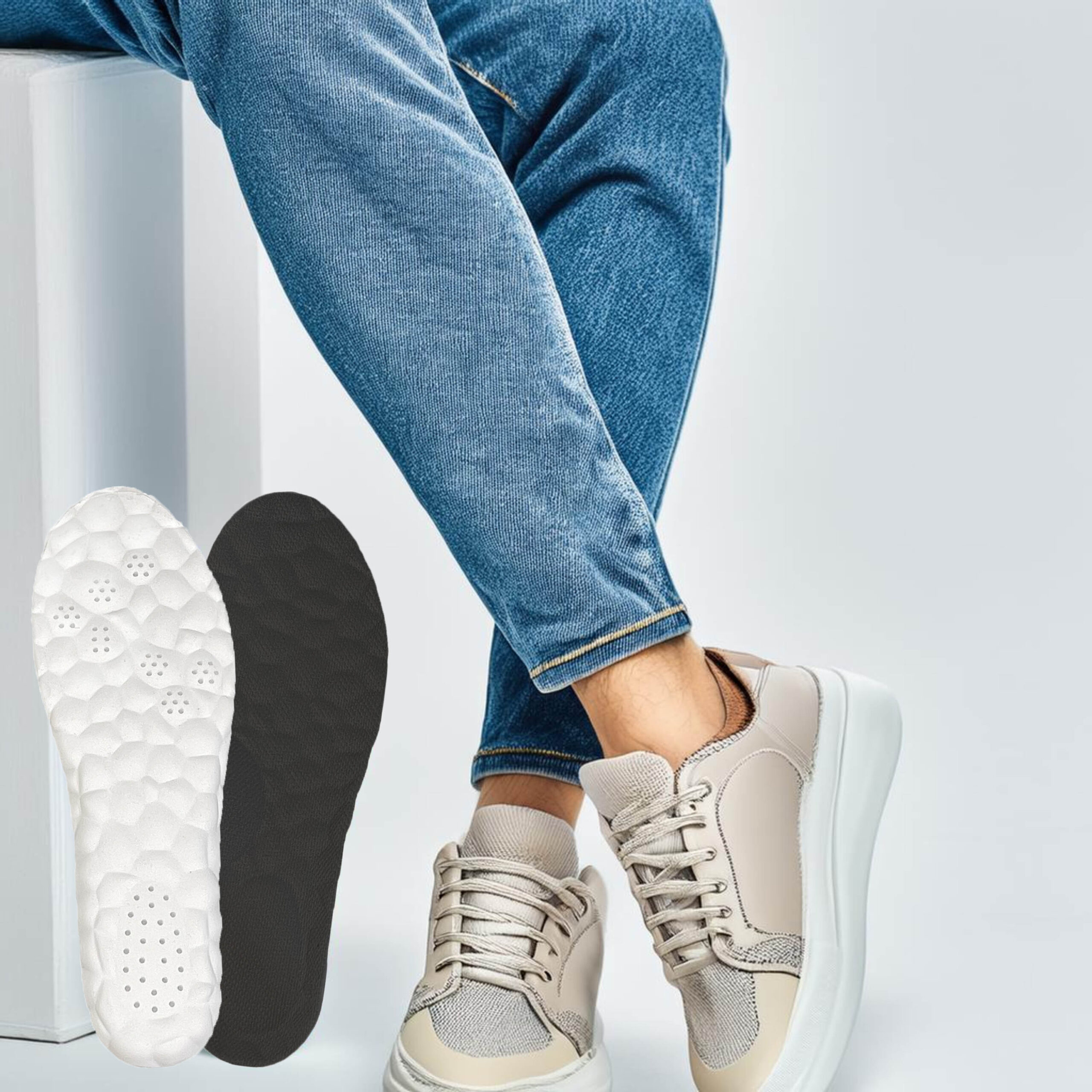 Miękkie Piankowe Wkładki do Butów Amortyzujące na Ostrogi Piętowe Ból Stóp 6 Miękkie Piankowe Wkładki do Butów Amortyzujące na Ostrogi Piętowe Ból Stóp - obrazek 6