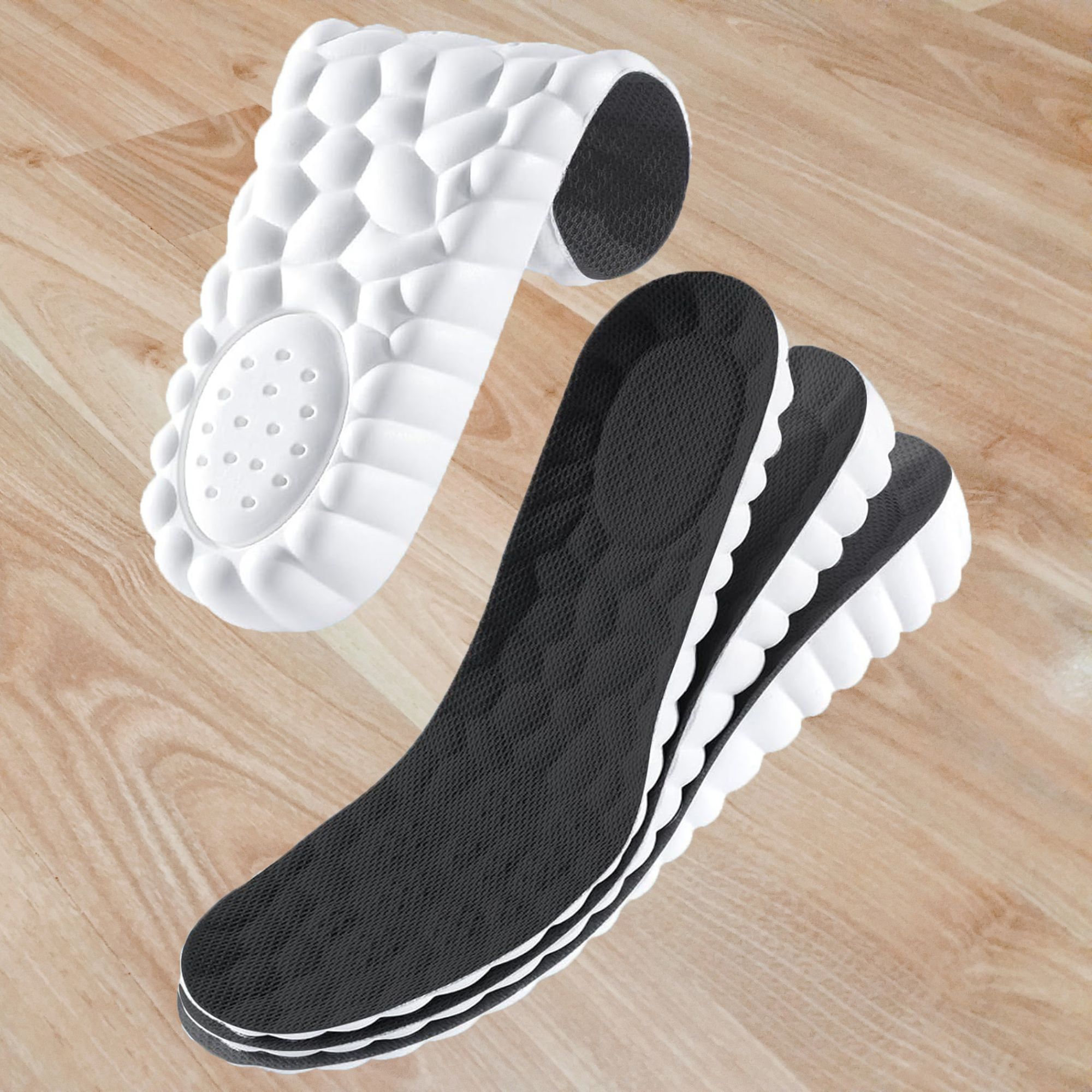 Miękkie Piankowe Wkładki do Butów Amortyzujące na Ostrogi Piętowe Ból Stóp 3 Miękkie Piankowe Wkładki do Butów Amortyzujące na Ostrogi Piętowe Ból Stóp - obrazek 3