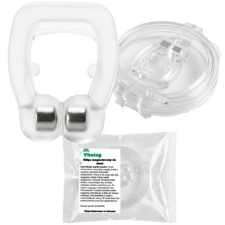 Klips Magnetyczny do Nosa Przeciw Chrapaniu Nakładka na Nos Wkładka na Chrapanie Antychrapacz