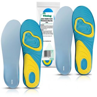 Zestaw 2 X Wkładki Ortopedyczne Żelowe Do Butów Roboczych Sportowych Trekkingowych Na Ostrogi Pięty 38-42