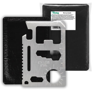 Karta Przeżycia Przetrwania Multitool Survivalowa Ostrze Nóż Otwieracz 11w1