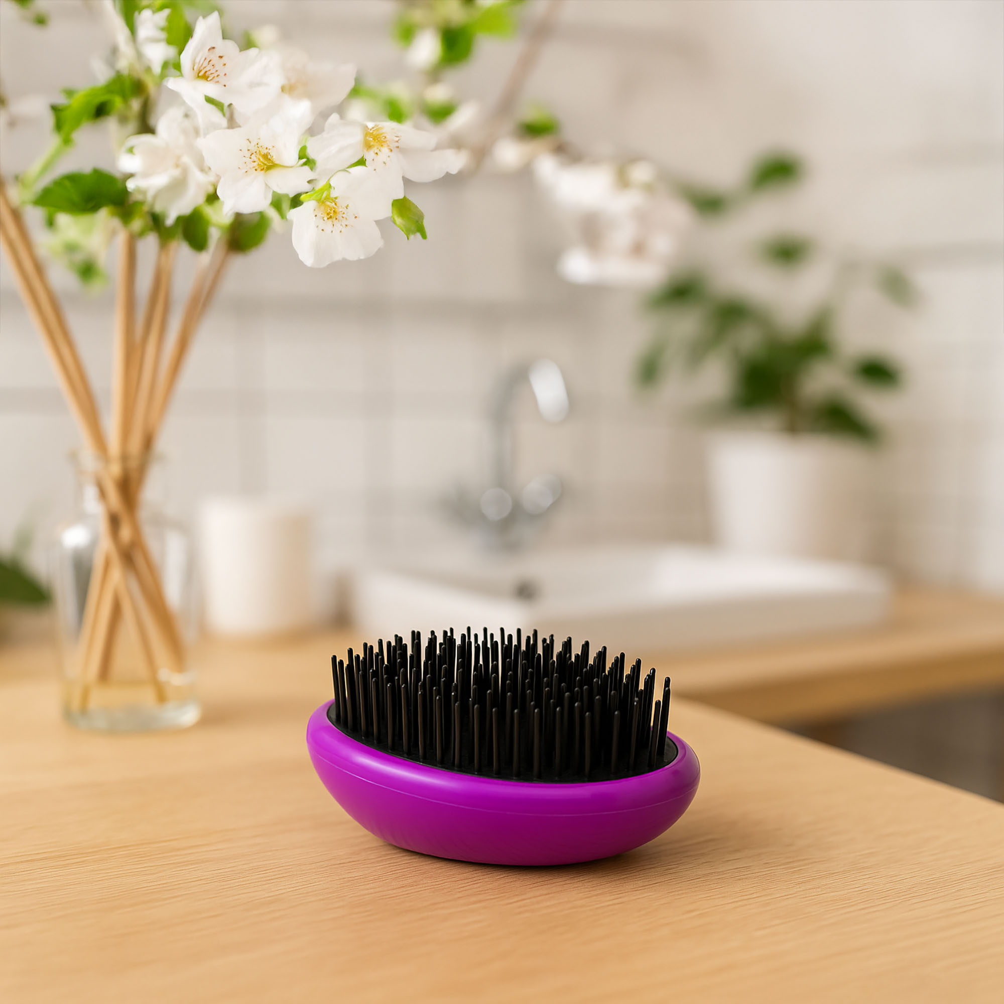 Szczotka Do Rozczesywania Włosów Czesania Masażu Prostowania Suszenia 5 Szczotka Do Rozczesywania Włosów Czesania Masażu Prostowania Suszenia - obrazek 5