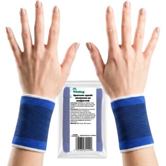 2x Opaska na Nadgarstek Uciskowa Stabilizator Nadgarstka Dłoni na Dłoń Rękę Elastyczna na Siłownię Sportowa