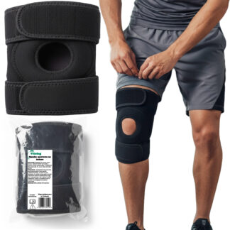 Stabilizator Kolana Opaska Ściągacz Usztywniacz na Kolano Rzepkę Sportowa Elastyczna