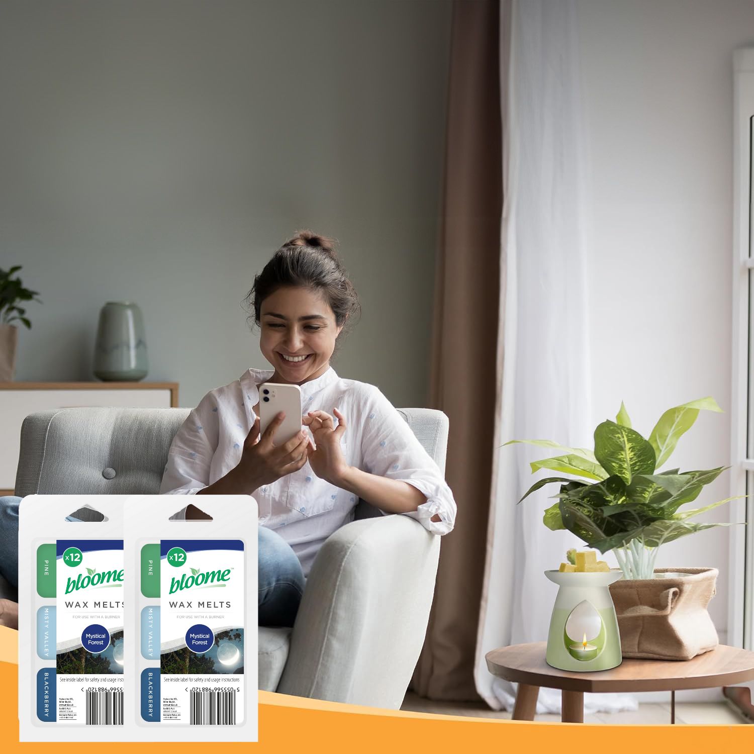 Wosk Zapachowy Woski Zapachowe do Kominka Zapachowego Odświeżacz do Domu 12 szt. 4 Wosk Zapachowy Woski Zapachowe do Kominka Zapachowego Odświeżacz do Domu 12 szt. - obrazek 4