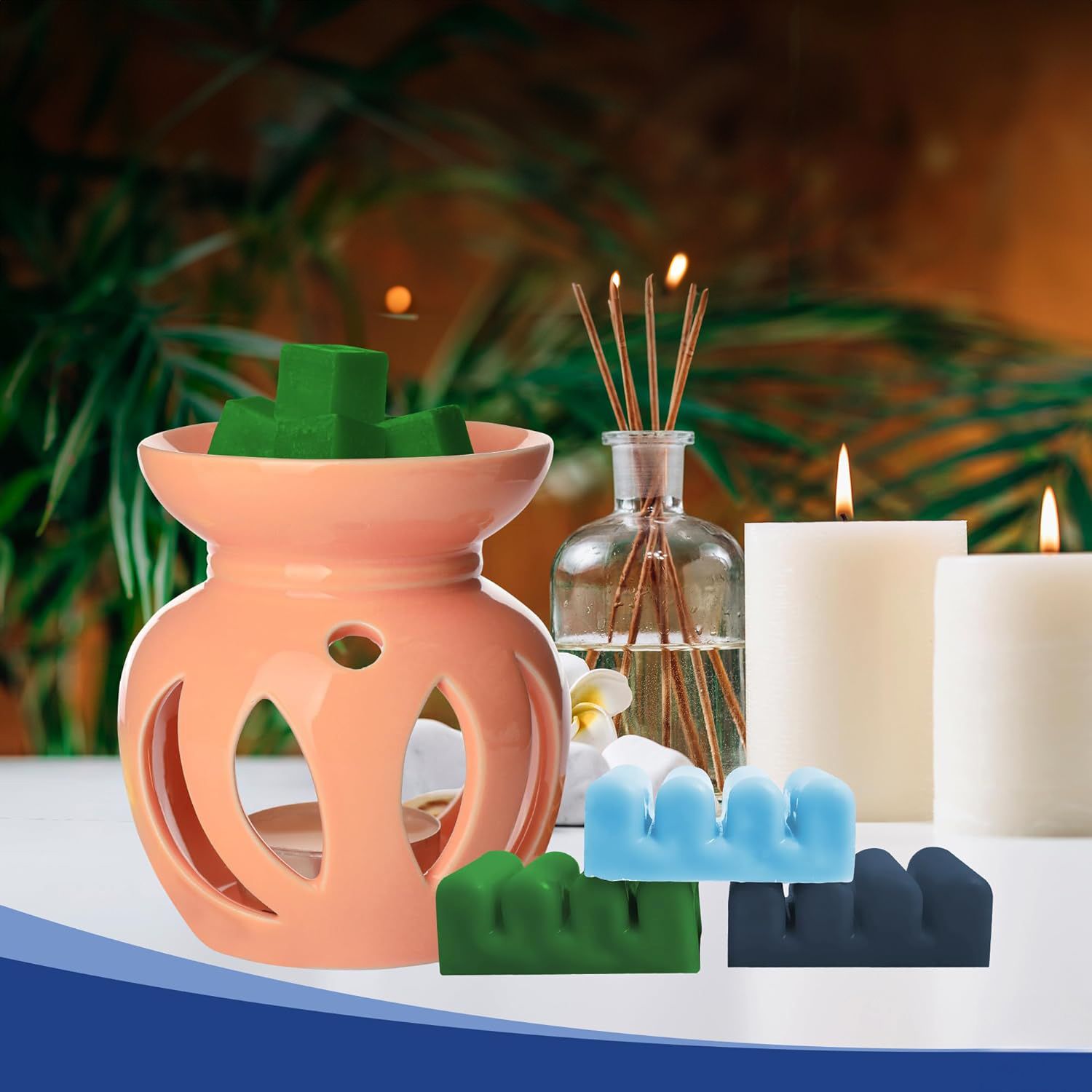 Wosk Zapachowy Woski Zapachowe do Kominka Zapachowego Odświeżacz do Domu 12 szt. 2 Wosk Zapachowy Woski Zapachowe do Kominka Zapachowego Odświeżacz do Domu 12 szt. - obrazek 2