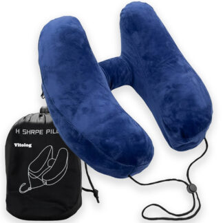 Poduszka Podróżna Dmuchana Turystyczna do Samolotu Rogal do Spania na Szyję