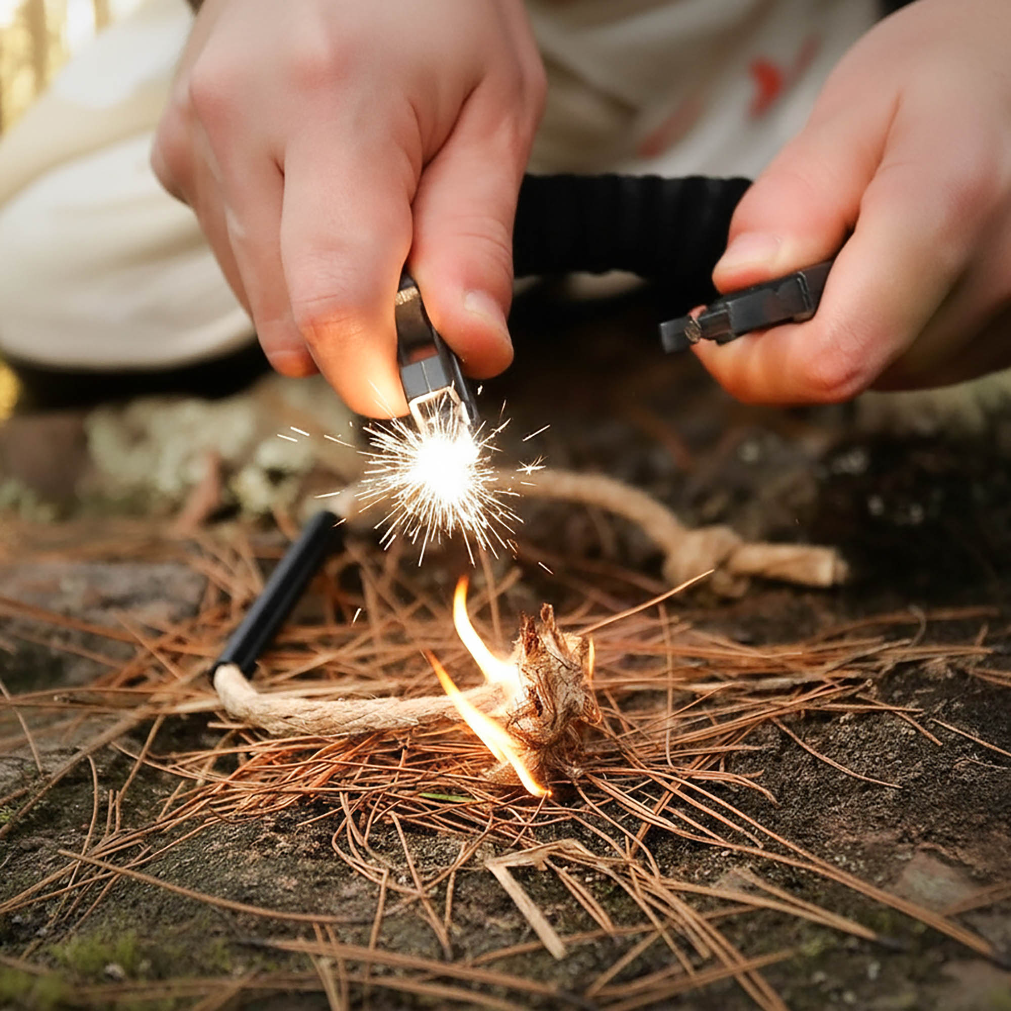 Bransoletka Survival Linka Paracord Opaska Multitool Niezbędnik Wielofunkcyjny 5w1 3 Bransoletka Survival Linka Paracord Opaska Multitool Niezbędnik Wielofunkcyjny 5w1 - obrazek 3