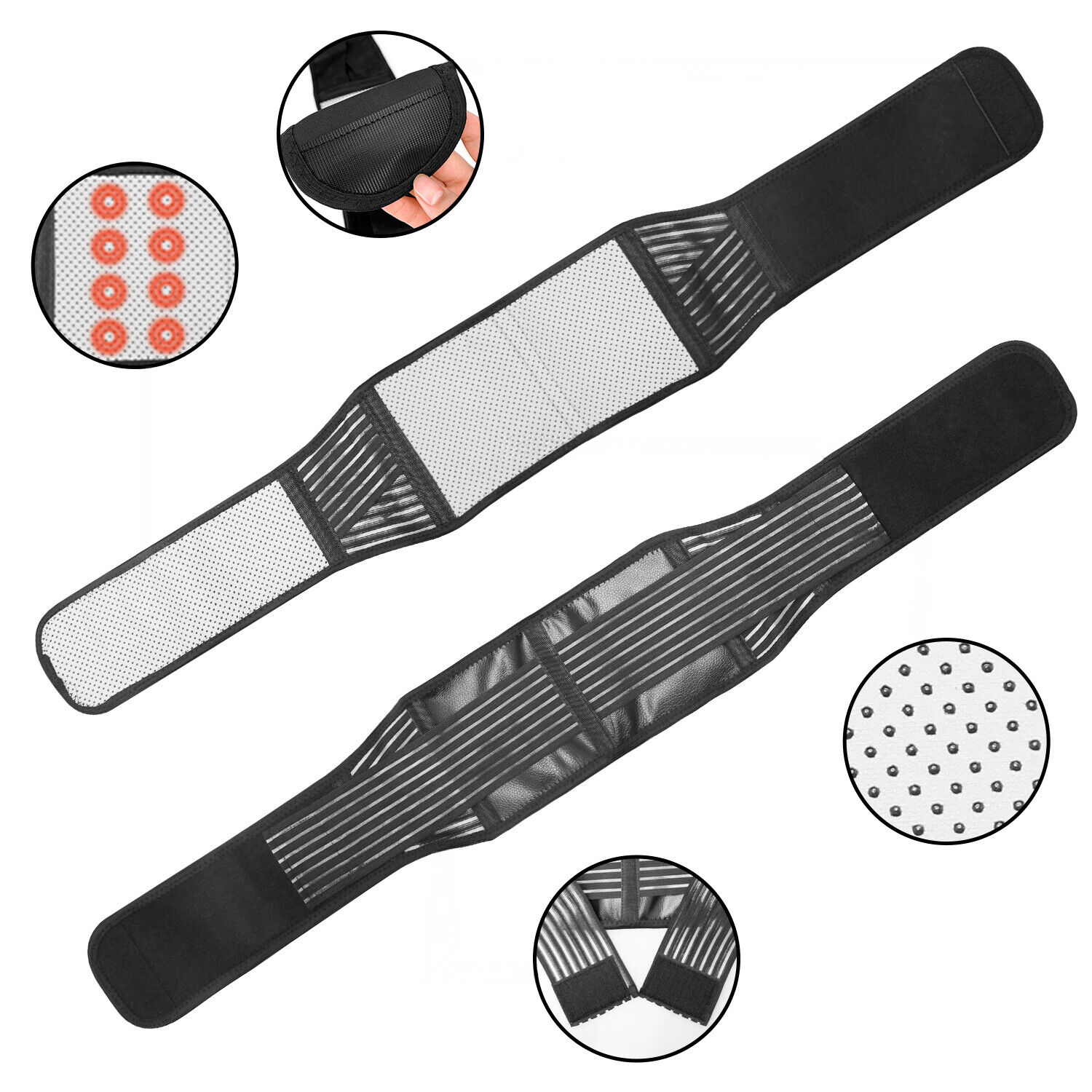 Pas Na Kręgosłup Lędźwiowy Magnetyczny Rozgrzewający Z Turmalinem Leczniczy 6 Pas Na Kręgosłup Lędźwiowy Magnetyczny Rozgrzewający Z Turmalinem Leczniczy - obrazek 6