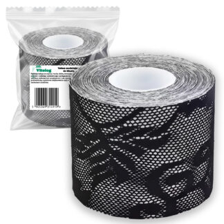 Taśma Tape do Biustu Modelująca Podnosząca Biust do Oklejania Piersi Koronkowa 5 m