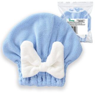 Ręcznik Turban na Głowę do Suszenia Włosów Szybkoschnący z Mikrofibry Gruby