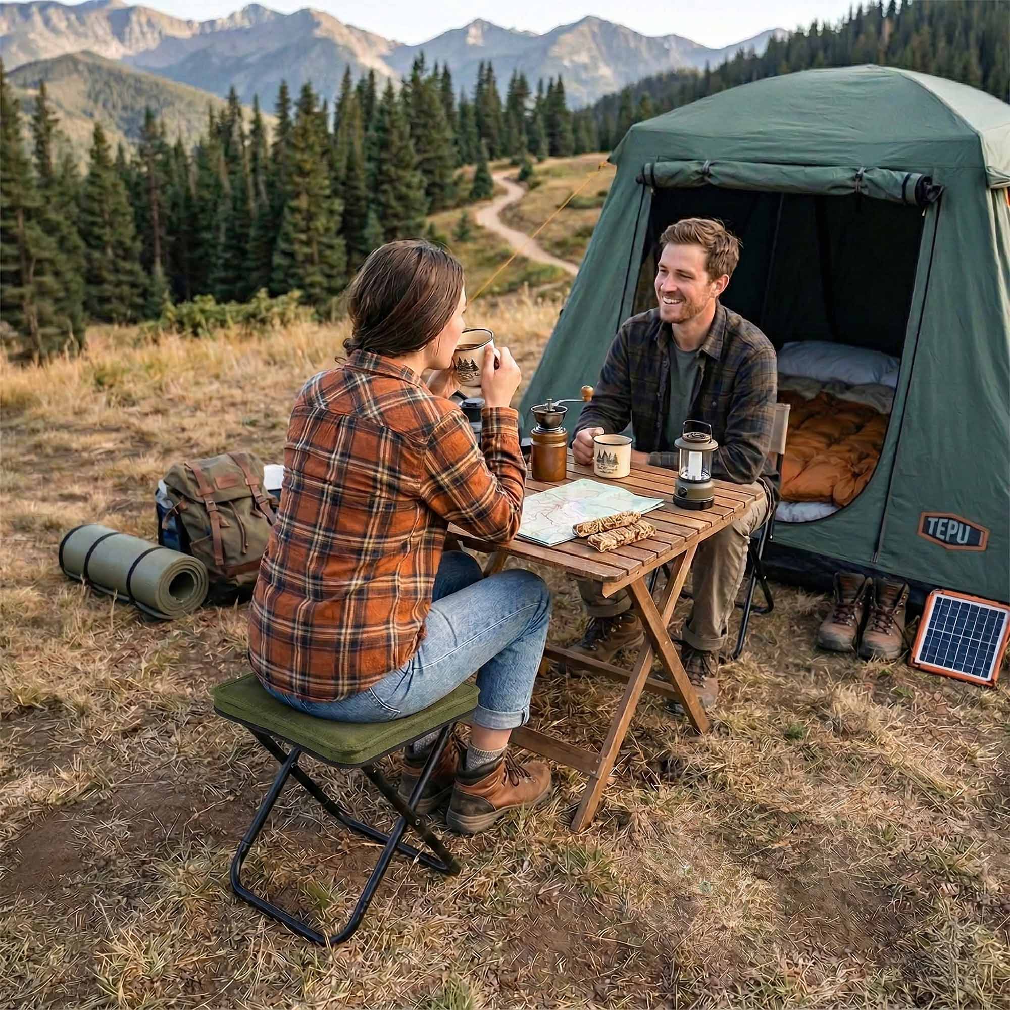 Krzesełko Turystyczne Składane Wędkarskie Krzesło Kempingowe Biwakowe Etui 8 Krzesełko Turystyczne Składane Wędkarskie Krzesło Kempingowe Biwakowe Etui - obrazek 8
