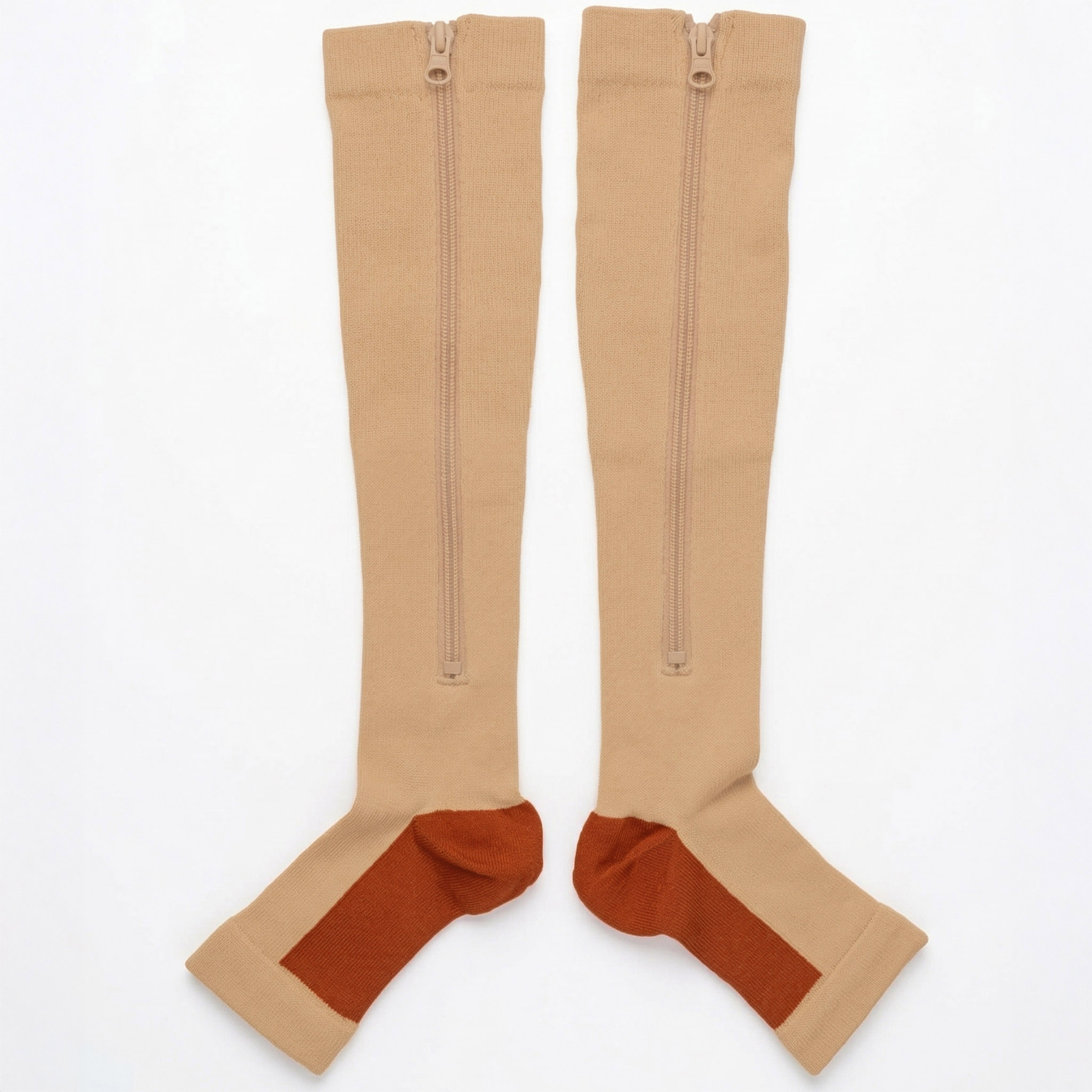 Podkolanówki Uciskowe Skarpety Kompresyjne Przeciwżylakowe na Żylaki Zamek 10 Podkolanówki Uciskowe Skarpety Kompresyjne Przeciwżylakowe na Żylaki Zamek - obrazek 10