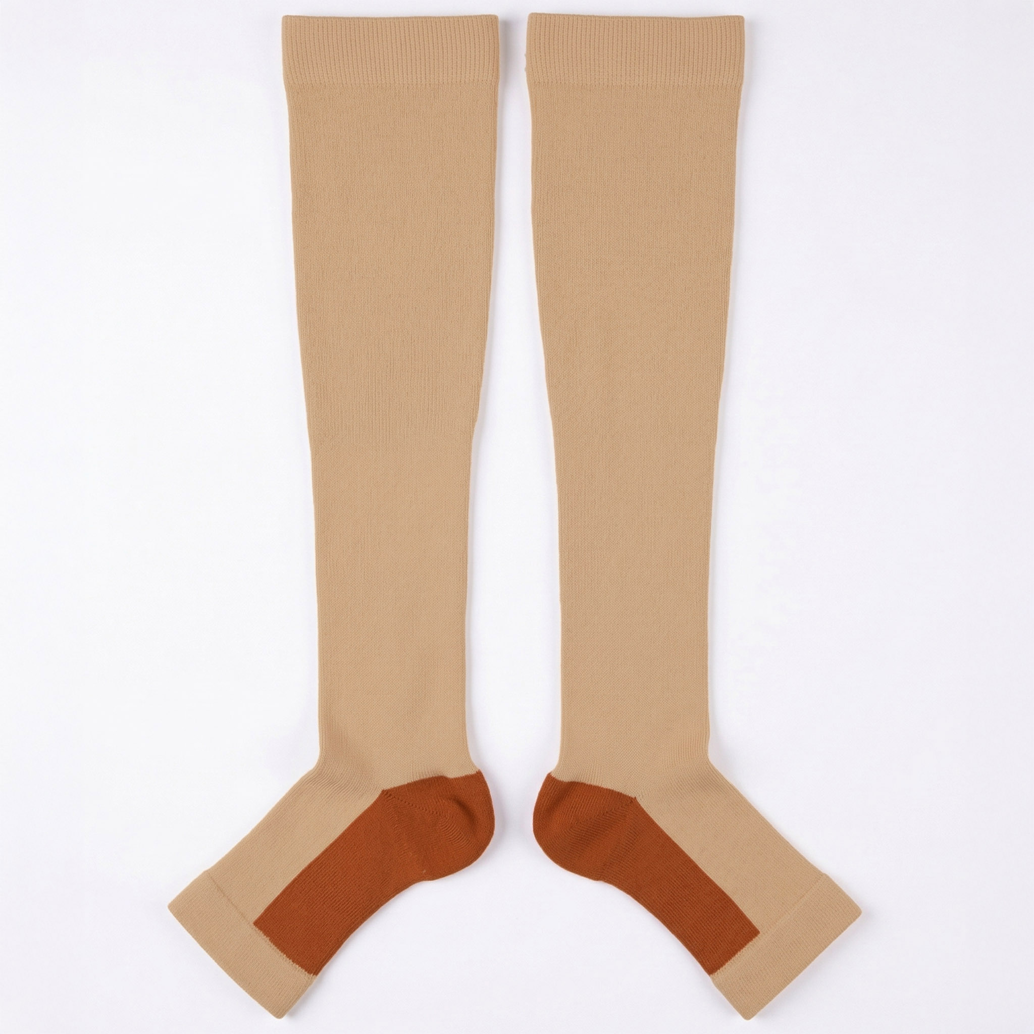 Podkolanówki Uciskowe Skarpety Kompresyjne Przeciwżylakowe na Żylaki Zamek 11 Podkolanówki Uciskowe Skarpety Kompresyjne Przeciwżylakowe na Żylaki Zamek - obrazek 11