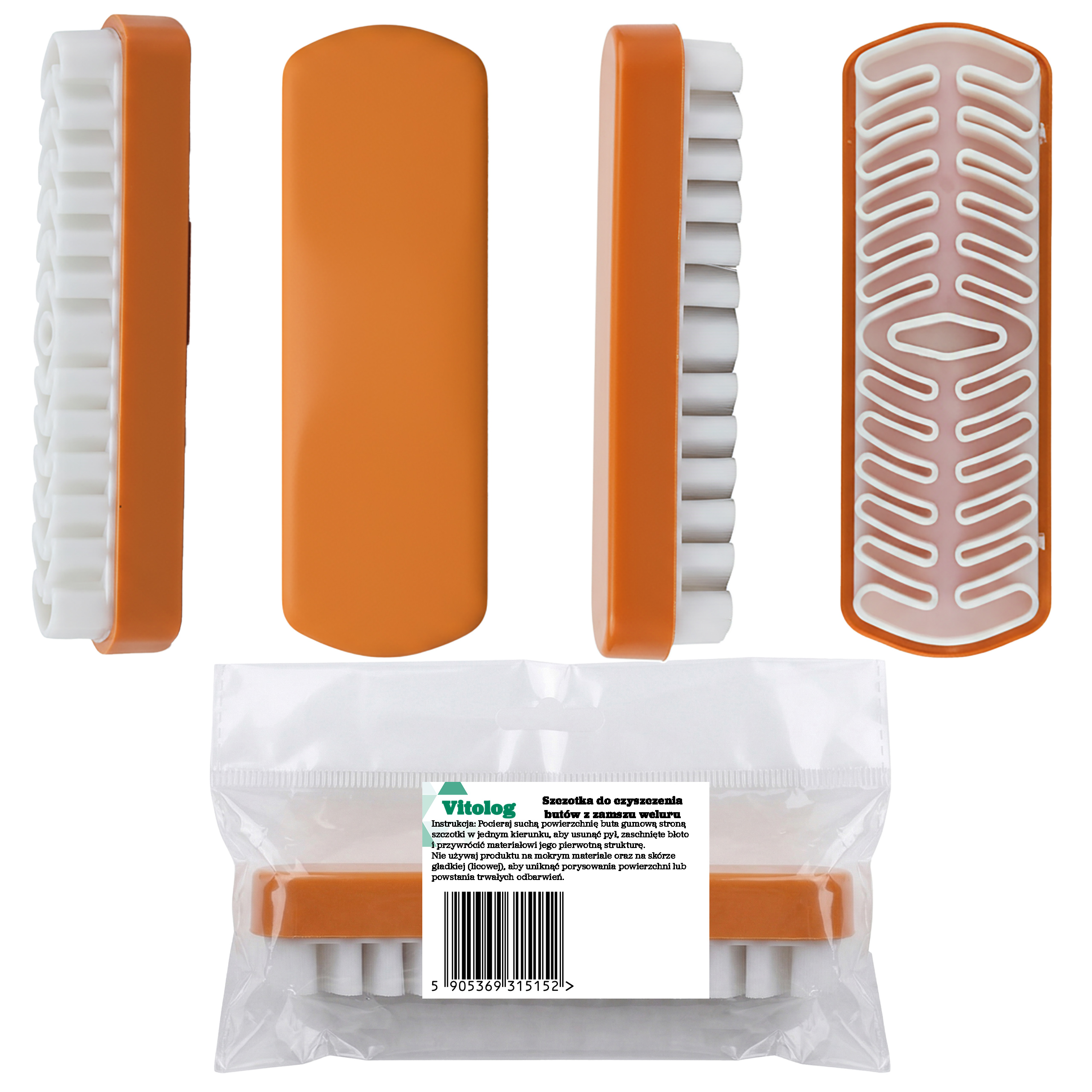 Szczotka do Czyszczenia Butów Zamszowych Obuwia z Zamszu Nabuku Krepowa 1 Szczotka do Czyszczenia Butów Zamszowych Obuwia z Zamszu Nabuku Krepowa