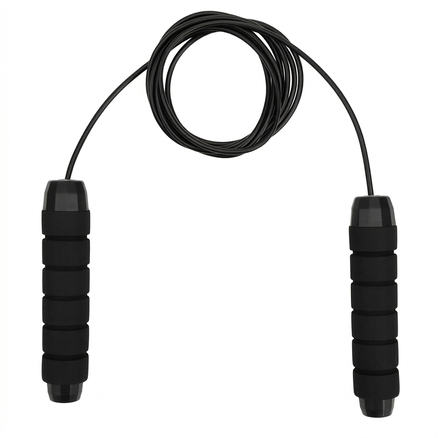 Skakanka Treningowa Bokserska Crossfit Regulowana do Ćwiczeń Stalowa Linka 3m 8 Skakanka Treningowa Bokserska Crossfit Regulowana do Ćwiczeń Stalowa Linka 3m - obrazek 8