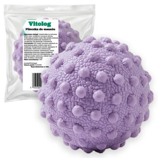 Piłka do Masażu Rolowania Ciała Mięśni Piłeczka Rehabilitacyjna z Kolcami