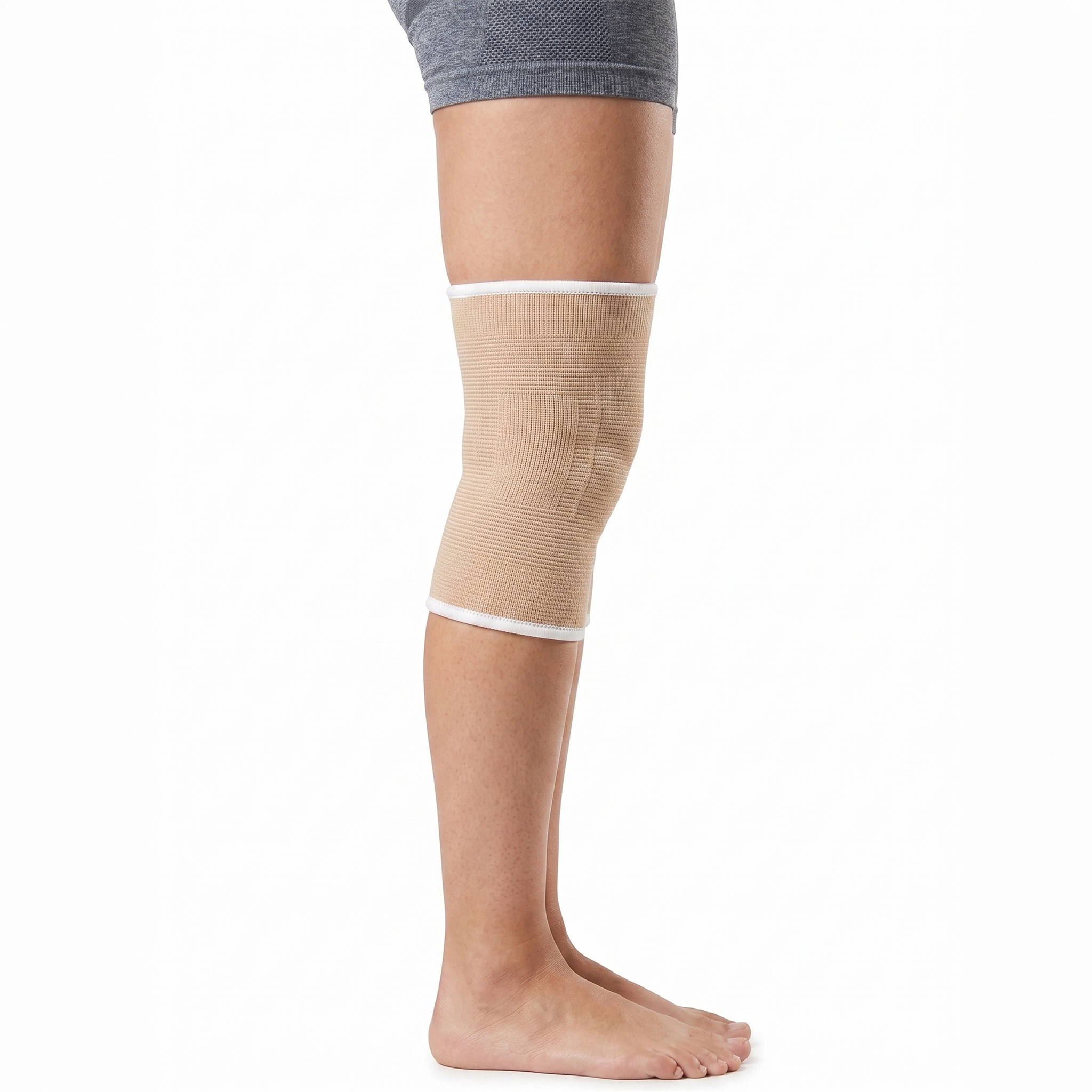 2x Opaska Kompresyjna na Kolano Stabilizator Sportowy Ściągacz Kolana Elastyczna na Siłownię 13 2x Opaska Kompresyjna na Kolano Stabilizator Sportowy Ściągacz Kolana Elastyczna na Siłownię - obrazek 13