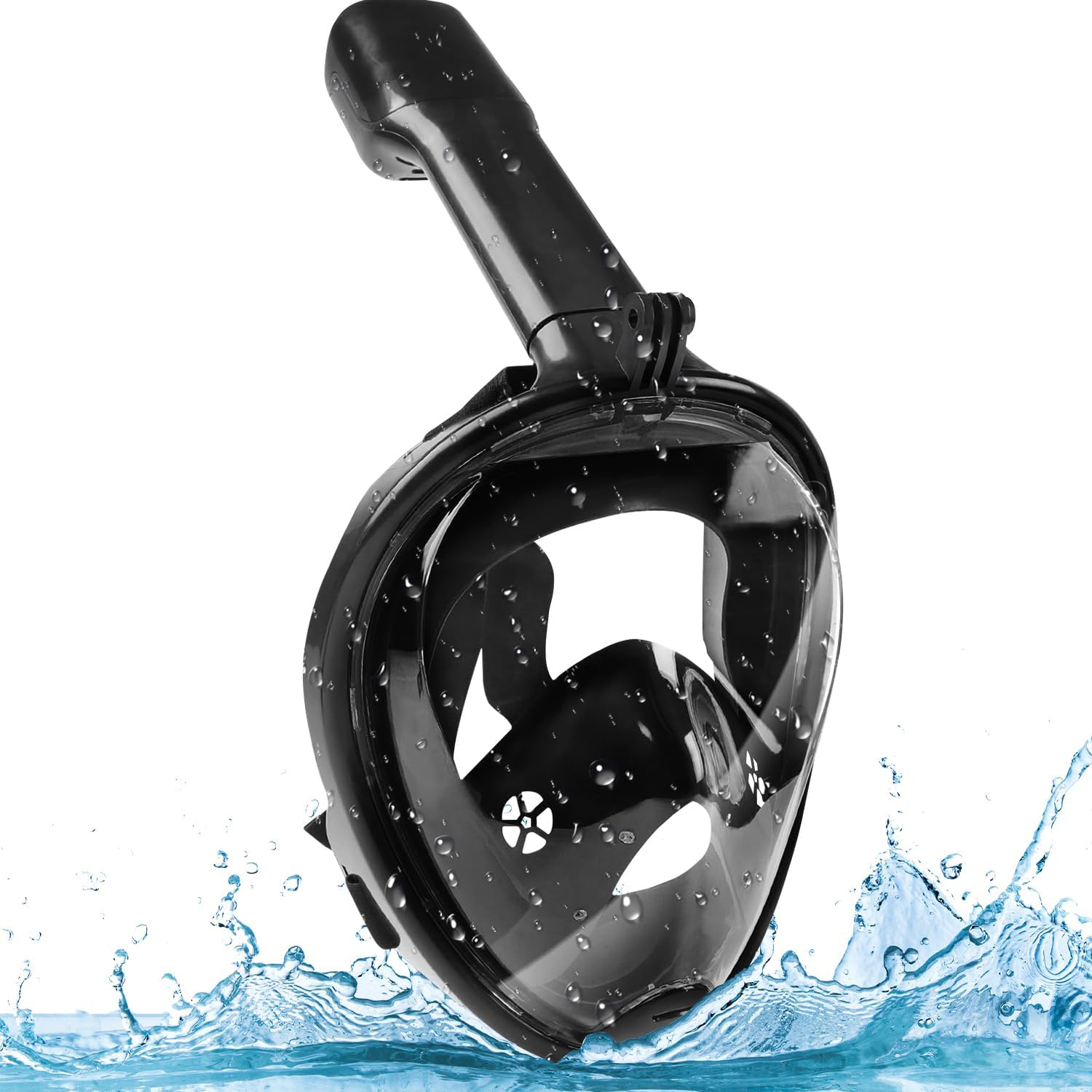 Maska Do Nurkowania Pełnotwarzowa Snorkelingu Pływania Wody Z Rurką L/XL 10 Maska Do Nurkowania Pełnotwarzowa Snorkelingu Pływania Wody Z Rurką L/XL - obrazek 10