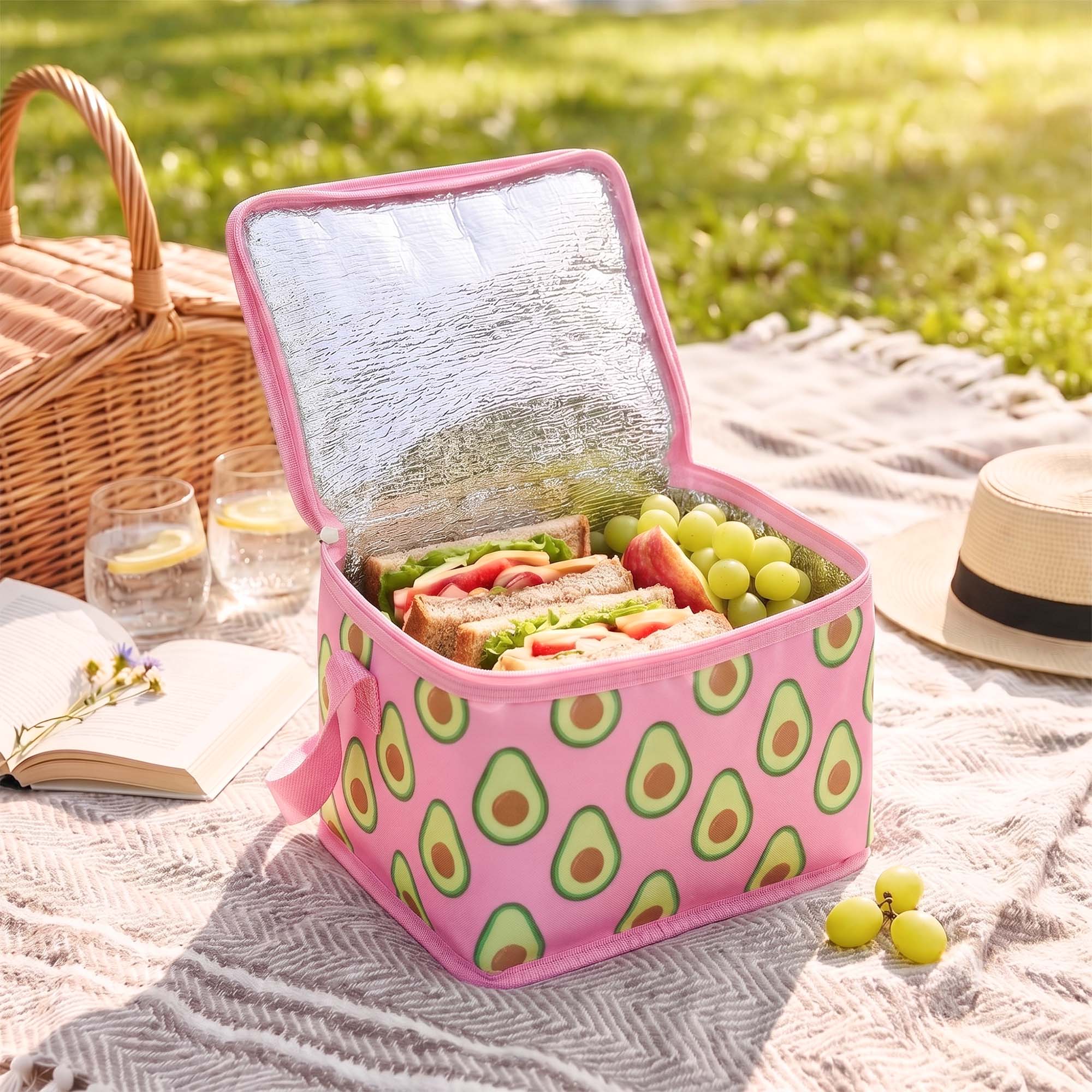 Torba Termiczna Turystyczna na Jedzenie Lunch Chłodząca Izolacyjna 4,5 L + Wkład Chłodzący 3 Torba Termiczna Turystyczna na Jedzenie Lunch Chłodząca Izolacyjna 4,5 L + Wkład Chłodzący - obrazek 3