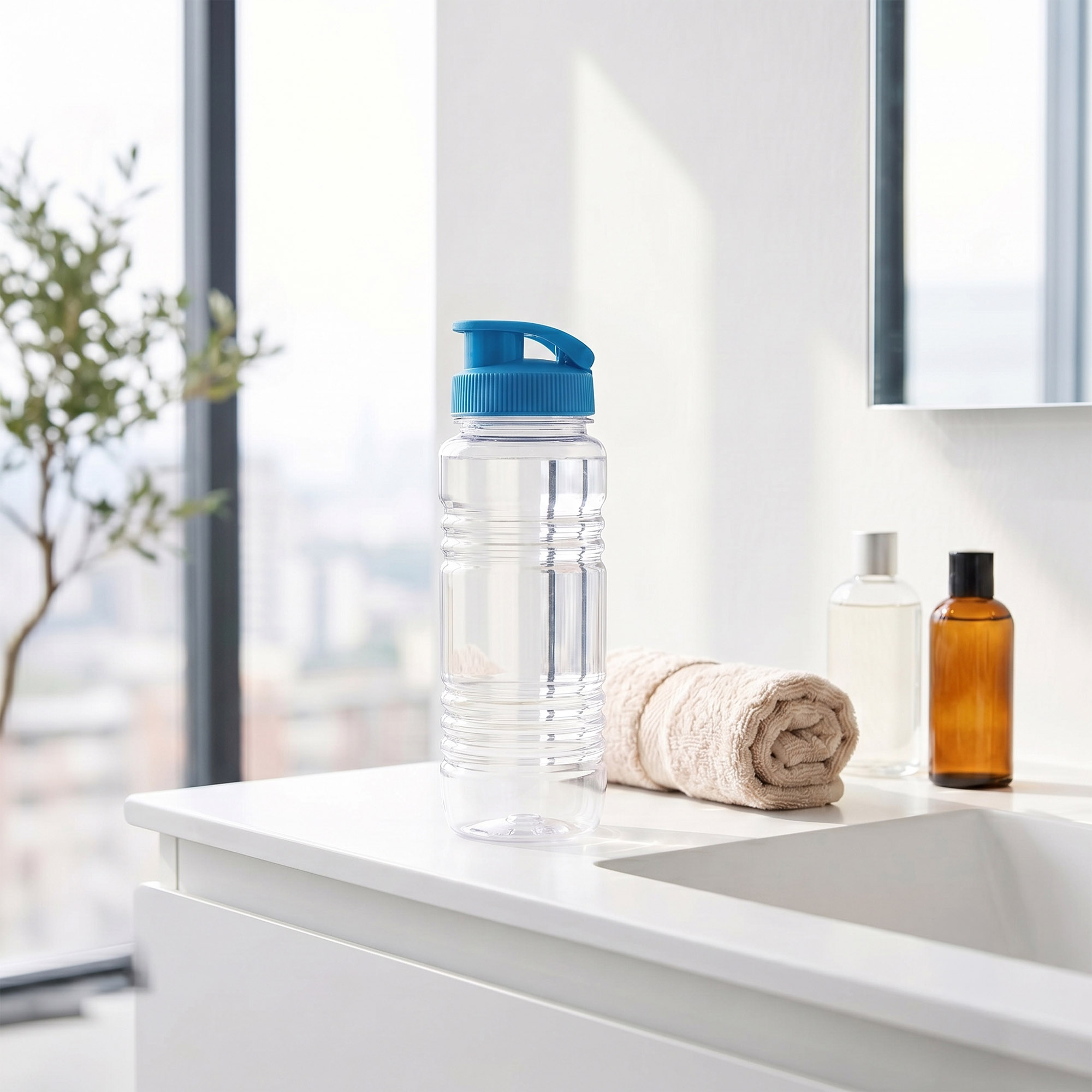 Bidon na Wodę Sportowy Turystyczny Butelka Sportowa na Siłownię 500ml 9 Bidon na Wodę Sportowy Turystyczny Butelka Sportowa na Siłownię 500ml - obrazek 9