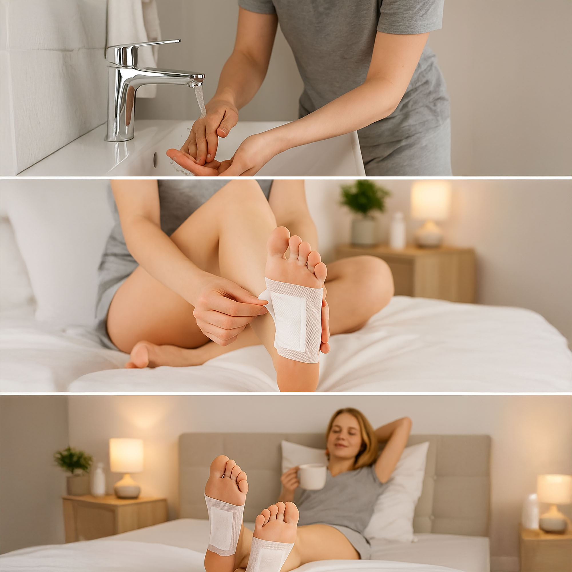 30x Plastry Oczyszczające z Toksyn na Stopy Detox Detoksykacyjne Ziołowe Detoks Stóp Oczyszczanie na Noc 2 30x Plastry Oczyszczające z Toksyn na Stopy Detox Detoksykacyjne Ziołowe Detoks Stóp Oczyszczanie na Noc - obrazek 2