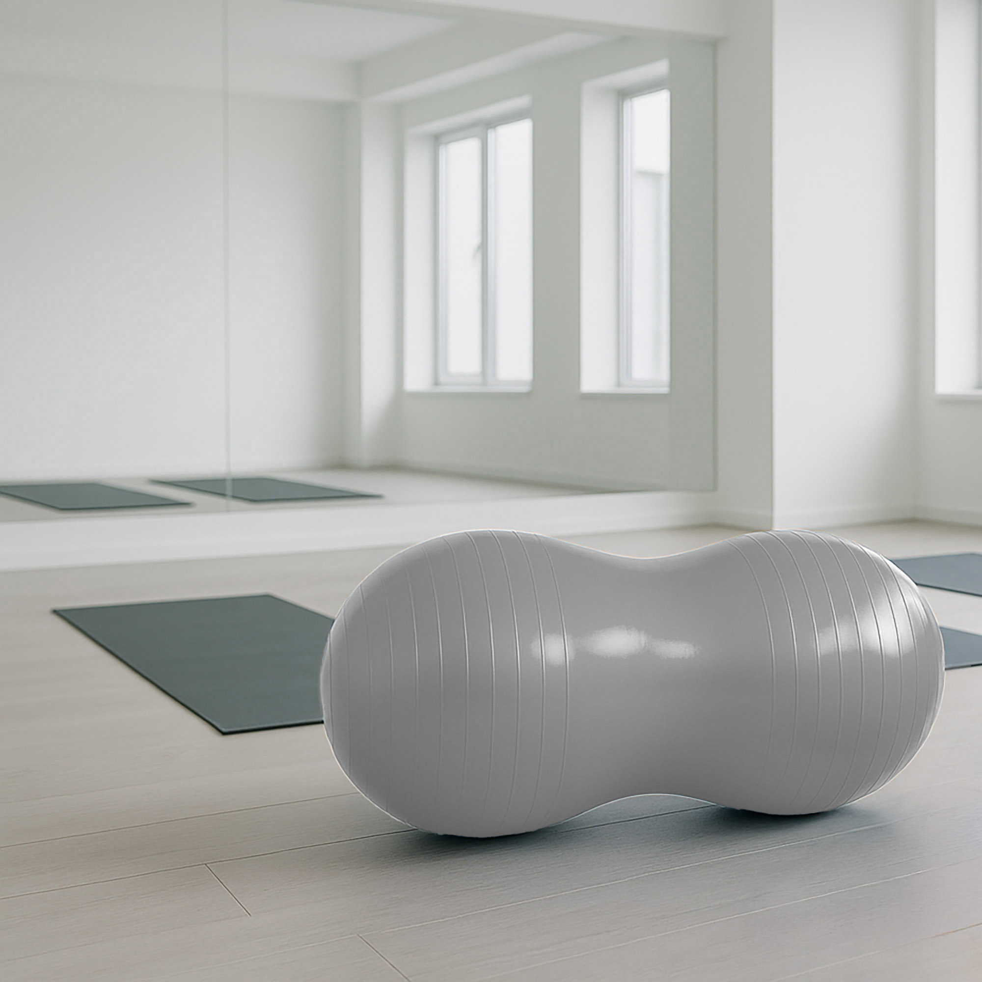 Piłka Rehabilitacyjna Gimnastyczna Do Ćwiczeń Fasolka Orzeszek Fitness Jogi 80x40 z Pompką 7 Piłka Rehabilitacyjna Gimnastyczna Do Ćwiczeń Fasolka Orzeszek Fitness Jogi 80x40 z Pompką - obrazek 7